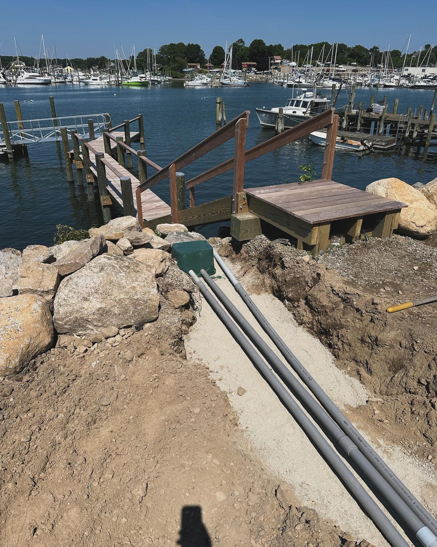 Shore power Installation